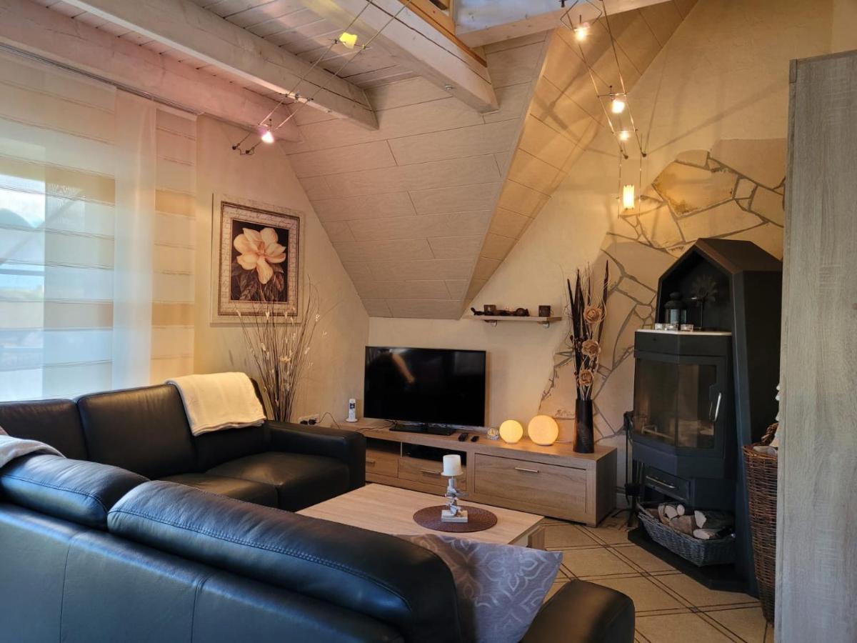 Ferienwohnung Fitness Entspannung Sauna Im Westerwald Derschen Eksteriør billede