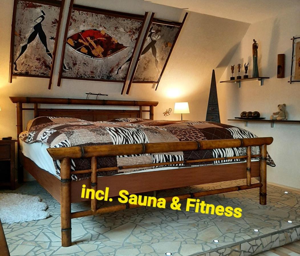 Ferienwohnung Fitness Entspannung Sauna Im Westerwald Derschen Eksteriør billede