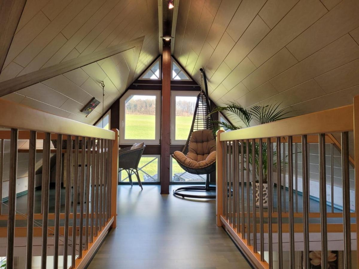 Ferienwohnung Fitness Entspannung Sauna Im Westerwald Derschen Eksteriør billede